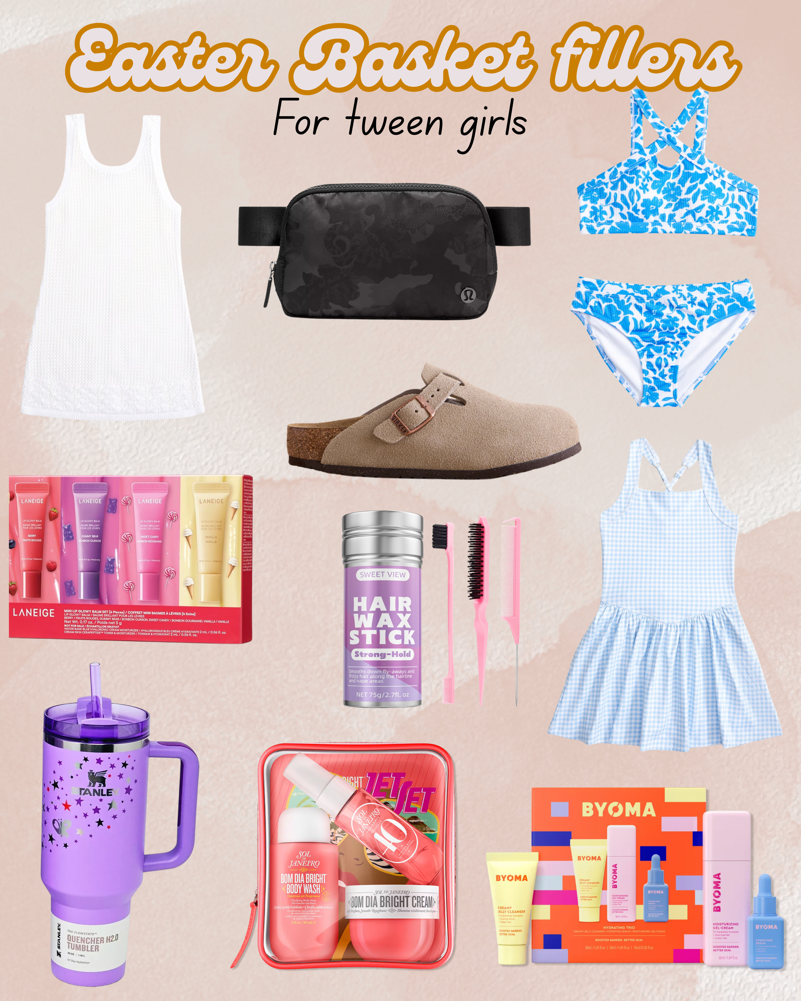 Are you looking for ideas for your tween daughter for Easter?  Check out these fun Easter basket fillers.  Perfect for the girly girl, and to get them ready for the summer. #spring #easter 

 

#LTKSeasonal #LTKKids #LTKFamily