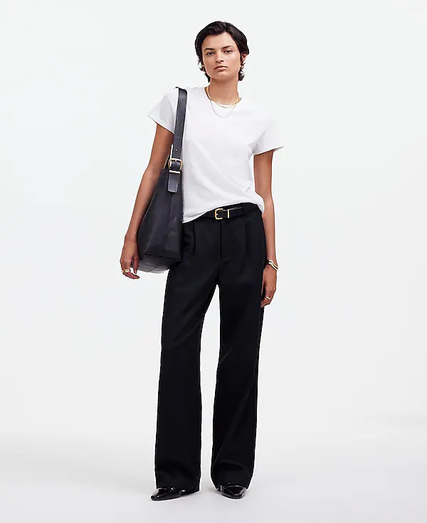 Slouchy Straight Pants | Madewell