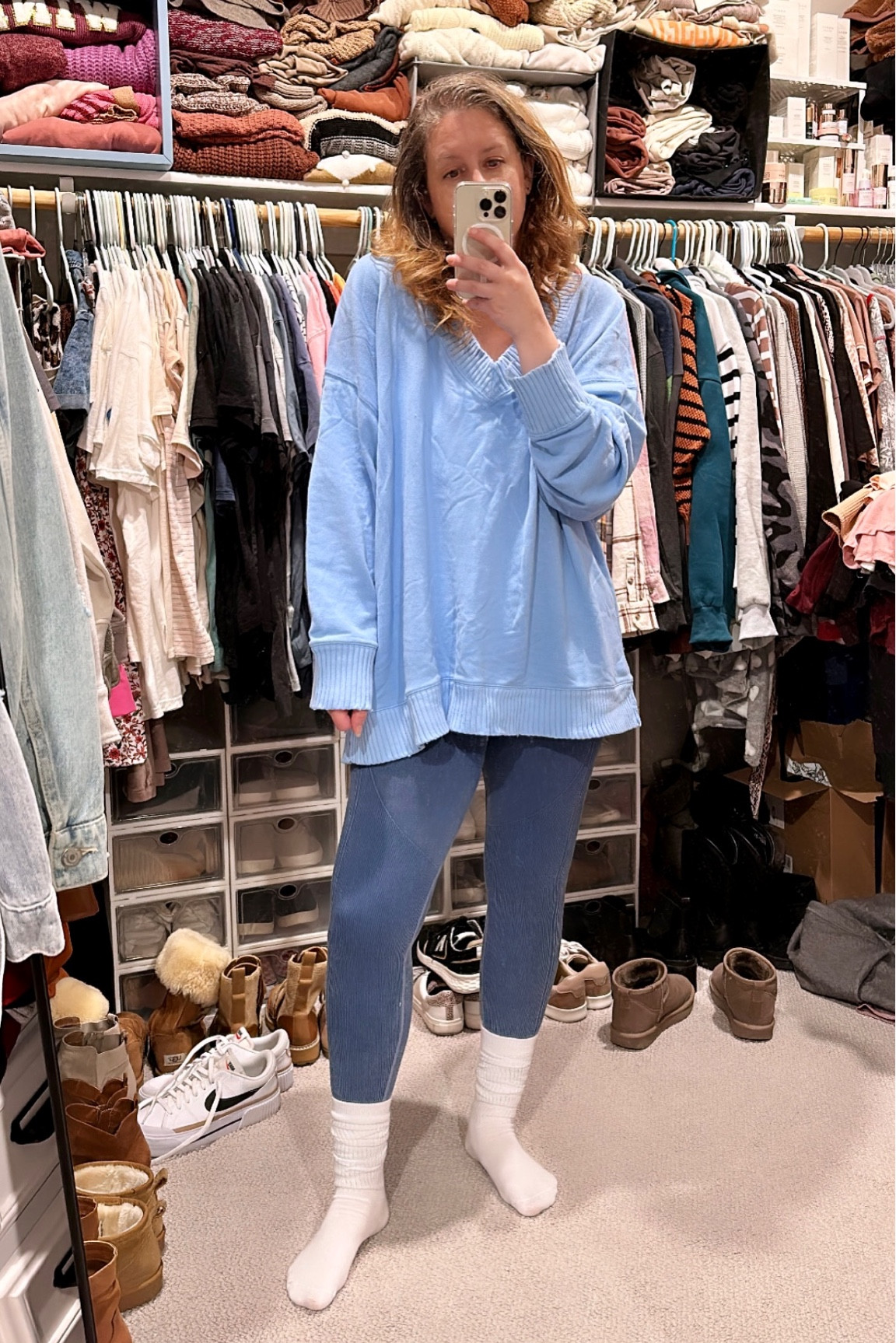 My leggings are on clearance at Walmart making them only $9!!

And my sweater is from last year so I linked a similar one from Amazon. 

Wearing a large in both. 

#LTKsalealert #LTKfit