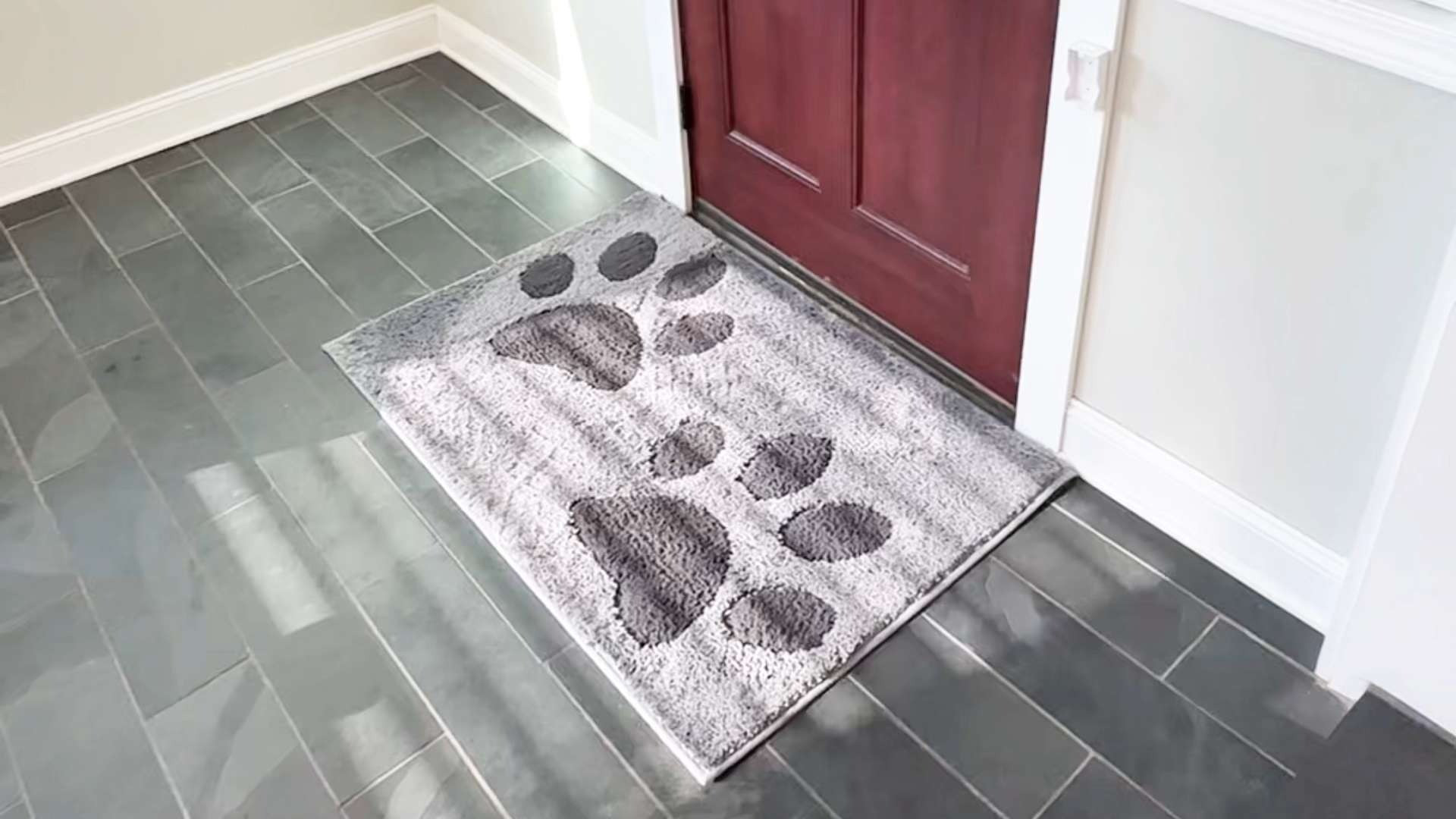 Dog parents here and we love showing off our love for our dog with this cute paw print rug. #dogmom #dog parents #pets  

 #LTKmomlife #LTKHome