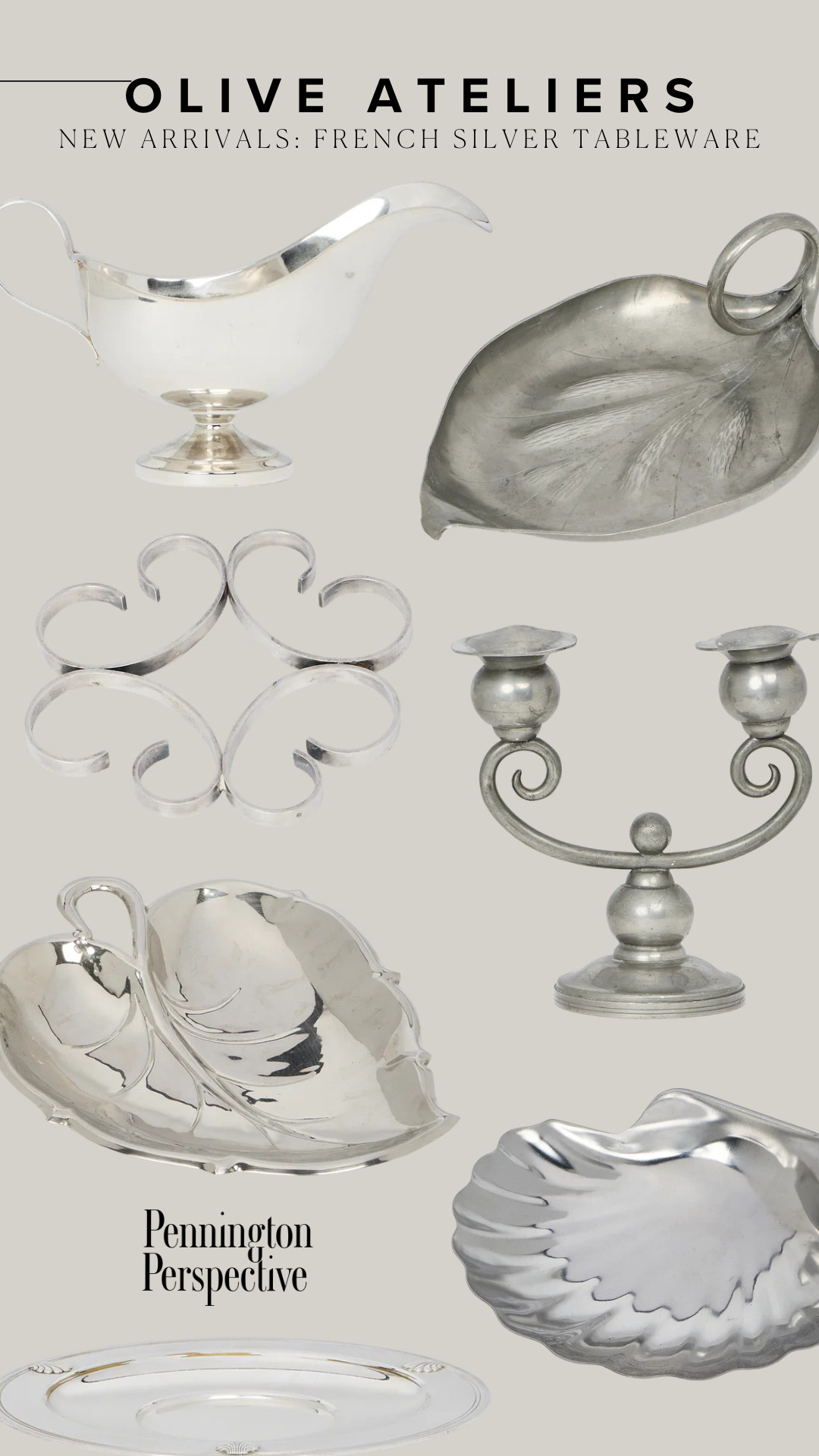 New arrivals: French silver tableware from Olive Ateliers — elegant, timeless, and beautifully crafted ✨🍽️ 

 #OliveAteliers #NewArrivals #Tableware #FrenchSilver #TimelessDesign #CuratedHome #DiningInspo #HomeDecor #ModernOrganic #StyledSpaces #LTKHoliday #LTKU #LTKHome