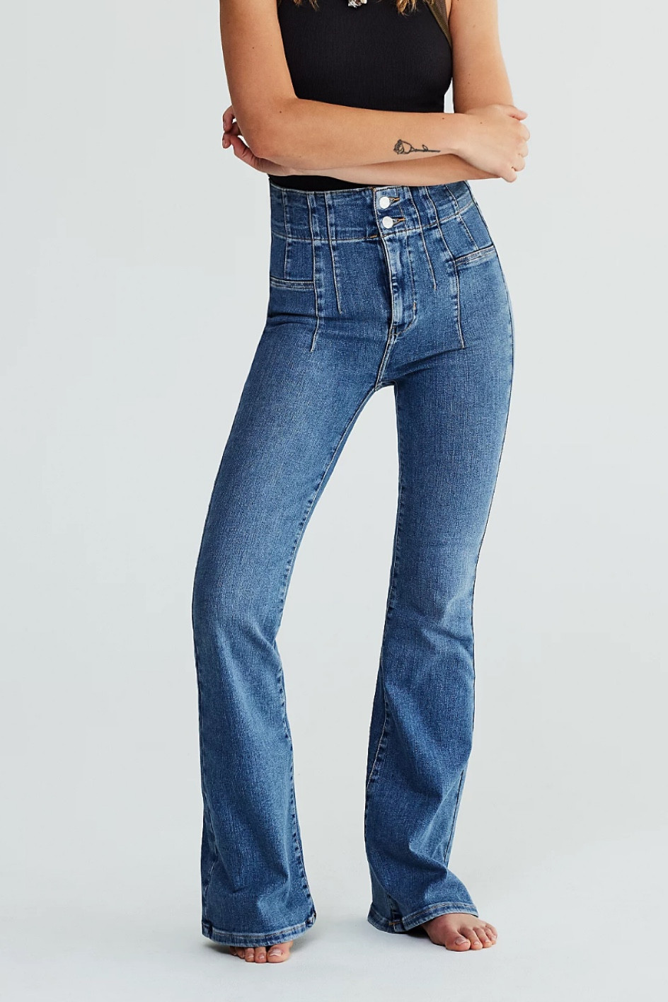 Free People Flare Jeans 😍

#LTKFestival #LTKfindsunder100 #LTKstyletip