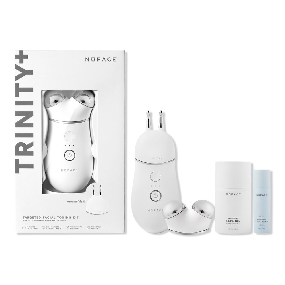 NuFACE TRINITY+ Microcurrent Kit with Effective Lip & Eye Attachment | Ulta