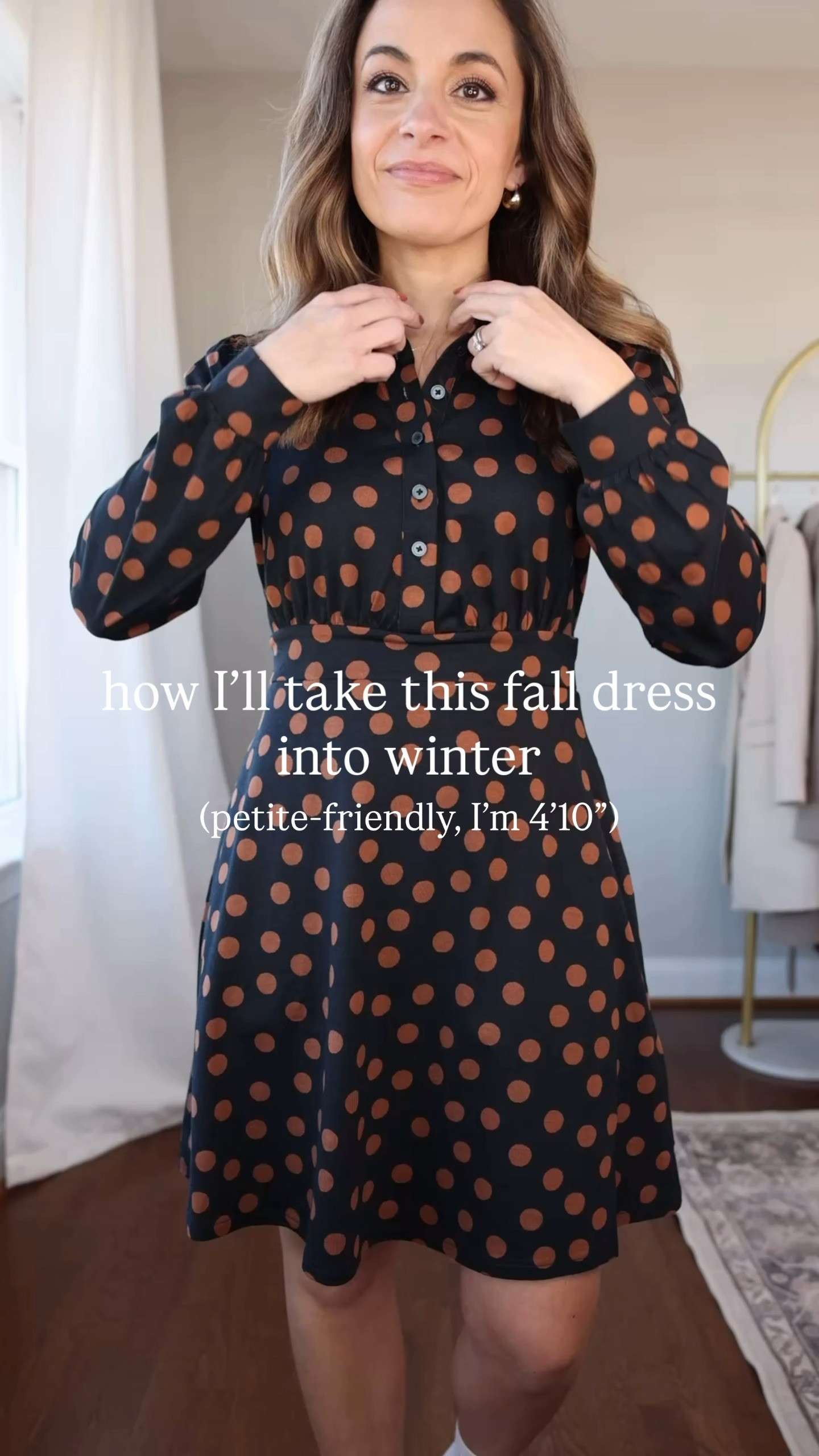 How I would layer a fall dress to wear into winter! I would also add tights.

Dress (Boden) Petite 0 
Coat (BR Factory): Petite XXS 
Scarf (Amazon)
Boots (Sam Edelman): tts

(fall outfits, fall dresses, thanksgiving outfit, knee high boots) 

 

#LTKHoliday #LTKPetite