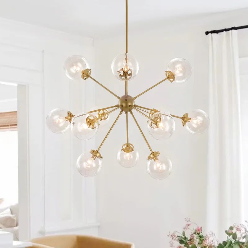 Freddrick 12 - Light Dimmable Sputnik Sphere Chandelier | Wayfair North America