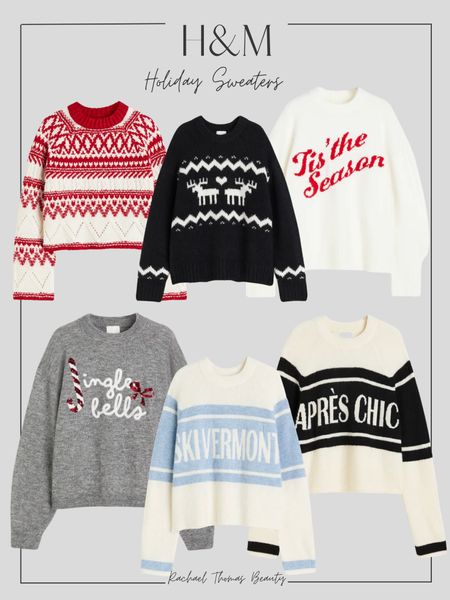 H&M Holiday Sweaters all under $40 

#LTKHoliday #LTKfindsunder50 #LTKSeasonal