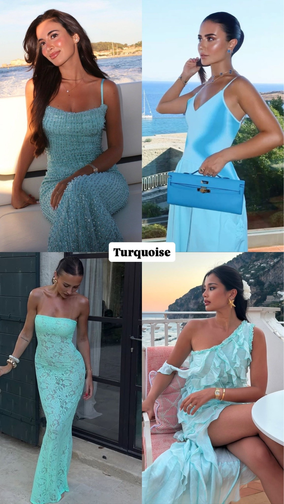Turquoise is officially the color of Summer 2026 💧 effortless, bold, and vacation-coded.
#SummerFashion2026 #TurquoiseTrend #BeachStyle #LTKFashion

#LTKootd #LTKSaleAlert