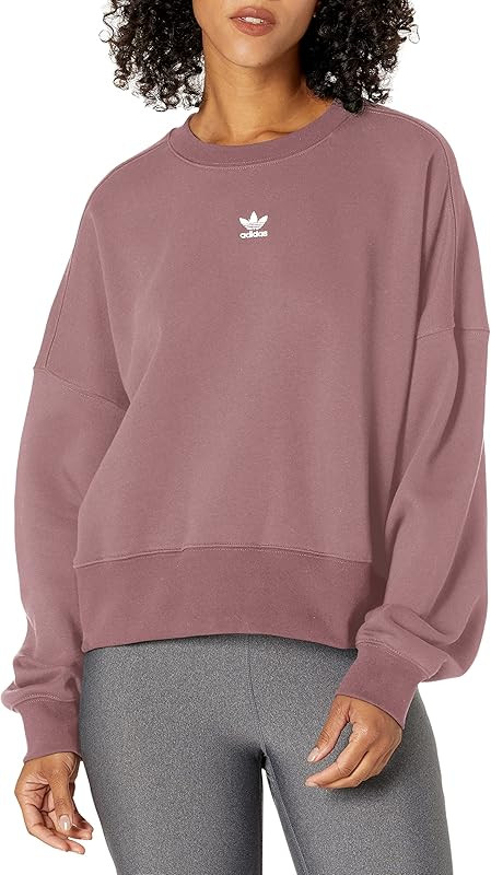 adidas Originals Women's Adicolor Essentials Fleece Sweatshirt | Amazon (US)