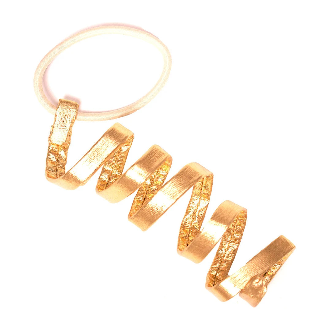 Mia® Wraplet™ Leather Ponytail Holder W/ Wire Inside Bendable - Etsy | Etsy (US)