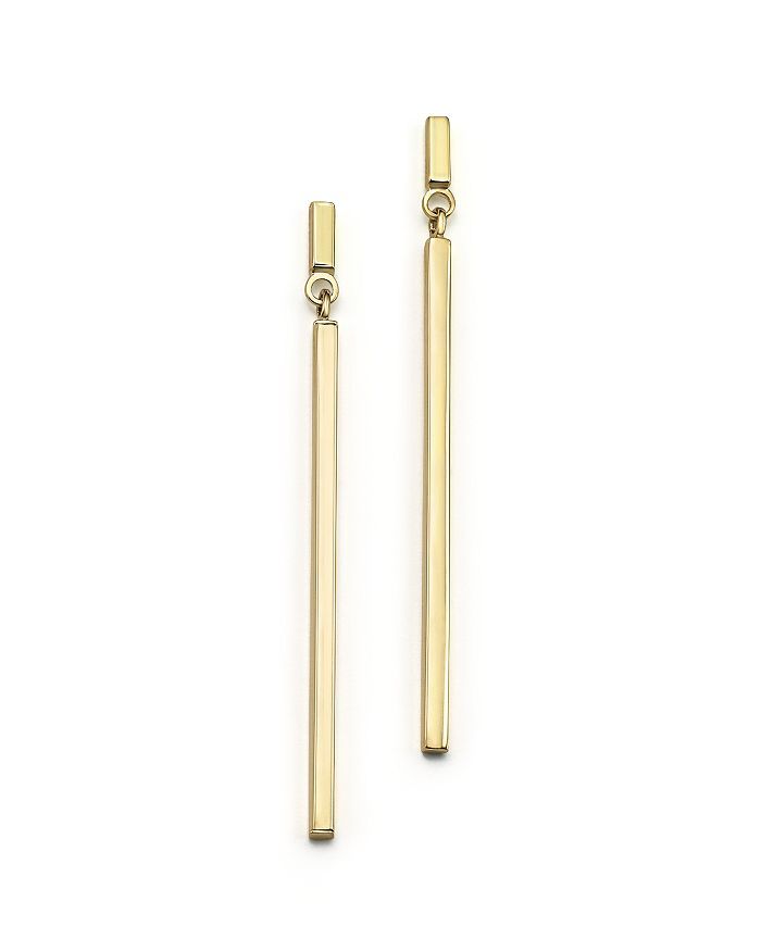 14K Yellow Gold Square Stick Drop Earrings - 100% Exclusive | Bloomingdale's (US)