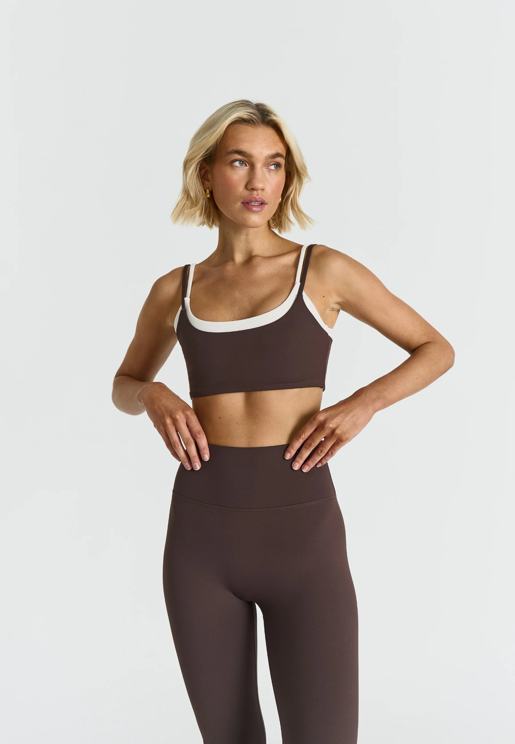 Softsculpt Double Layer Bra - Espresso | Sisterly Tribe