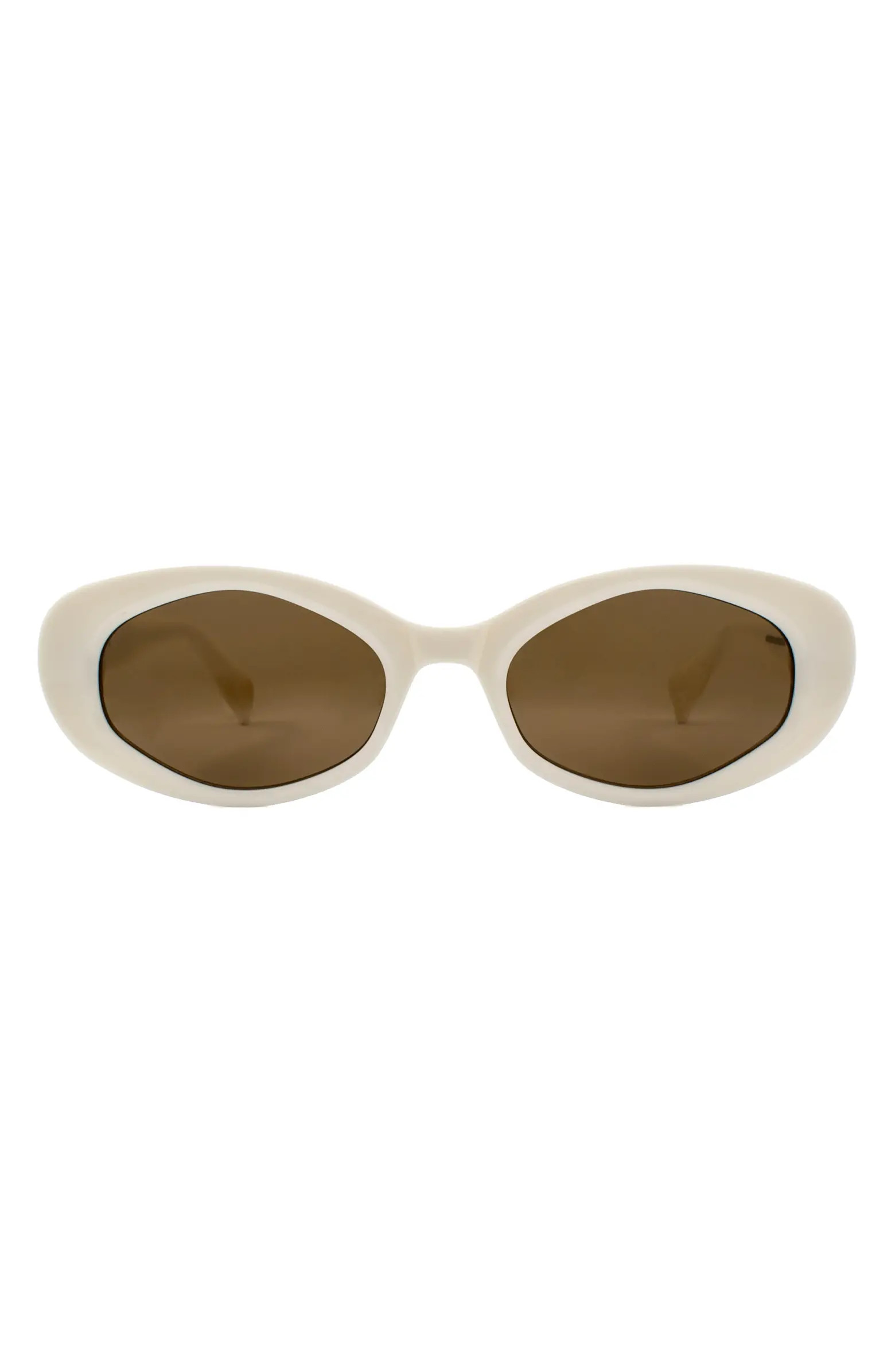 AllSaints Carolyn 52mm Oval Sunglasses | Nordstrom | Nordstrom