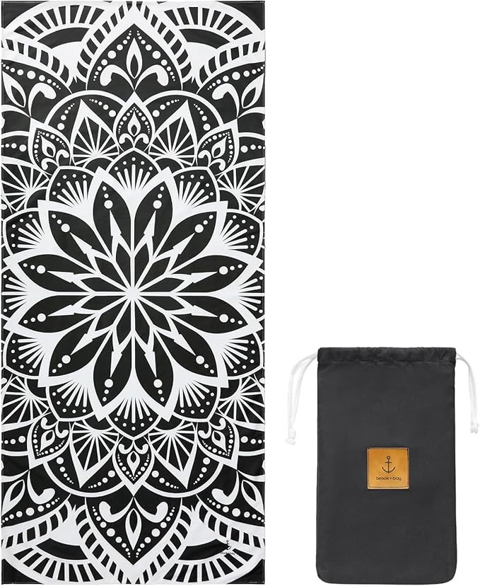 Brook + Bay Sand Free Beach Towel, Compact Beach Towel, 35"x78" Beach Towels - Oversized, Sandpro... | Amazon (US)