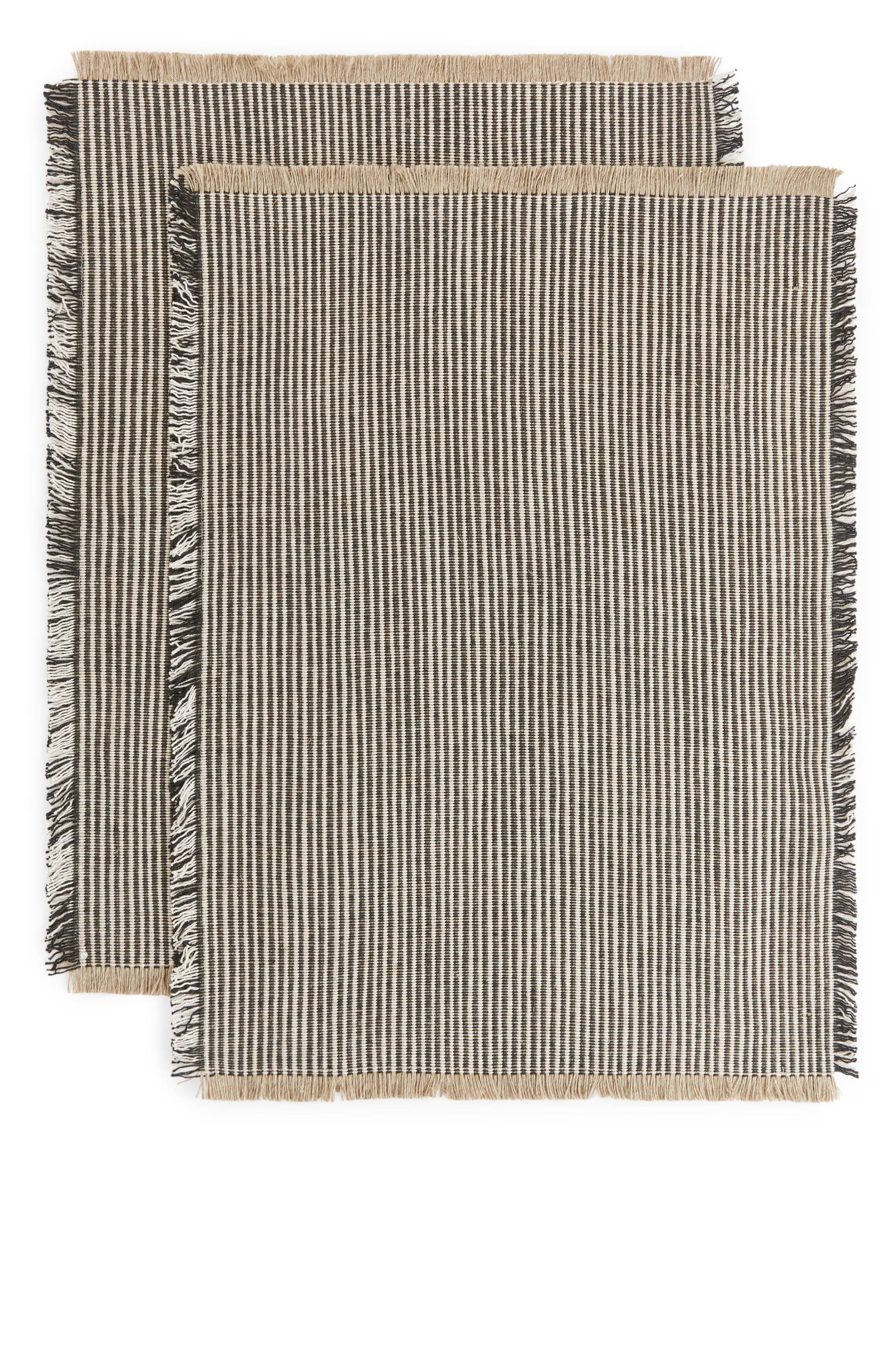 Linen Blend Placemat Set of 2 | H&M (UK, MY, IN, SG, PH, TW, HK)