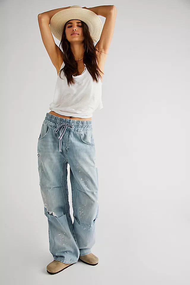 Modern Love Pull-On Jeans | Free People (Global - UK&FR Excluded)