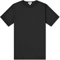 Sunspel Men's Classic Crew Neck T-Shirt in Black, Size X-Small | END. Clothing | End Clothing (US & RoW)