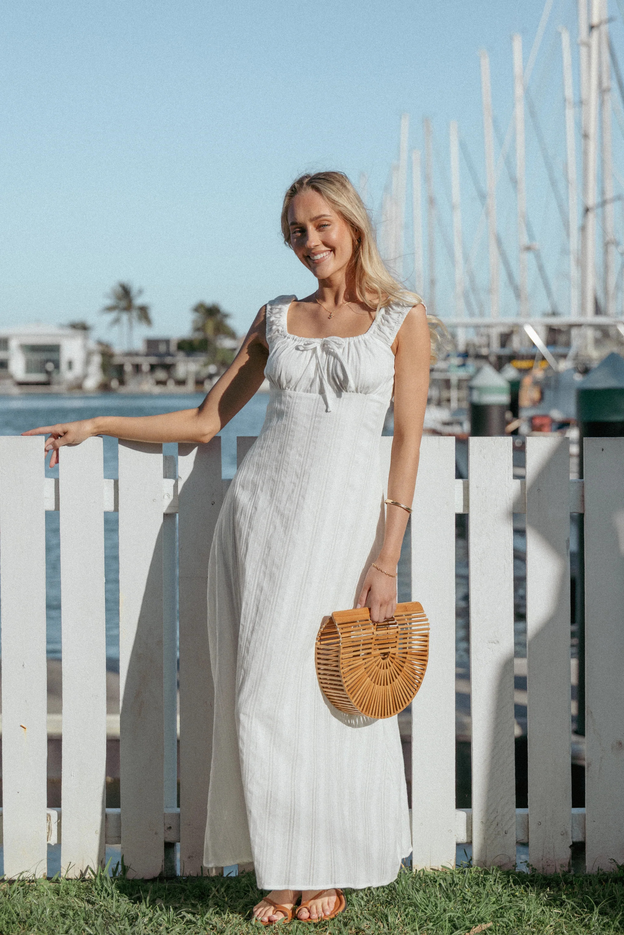 Jessalyn Maxi Dress - White | Petal & Pup (US)