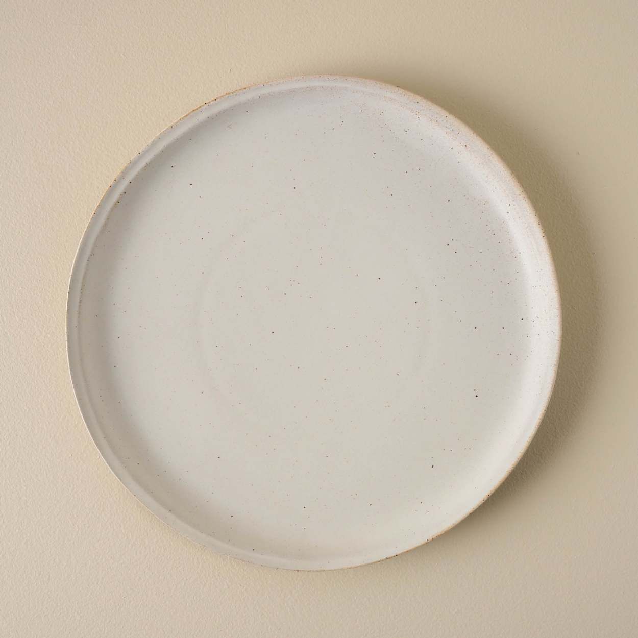 French White Speckle Plate | Magnolia