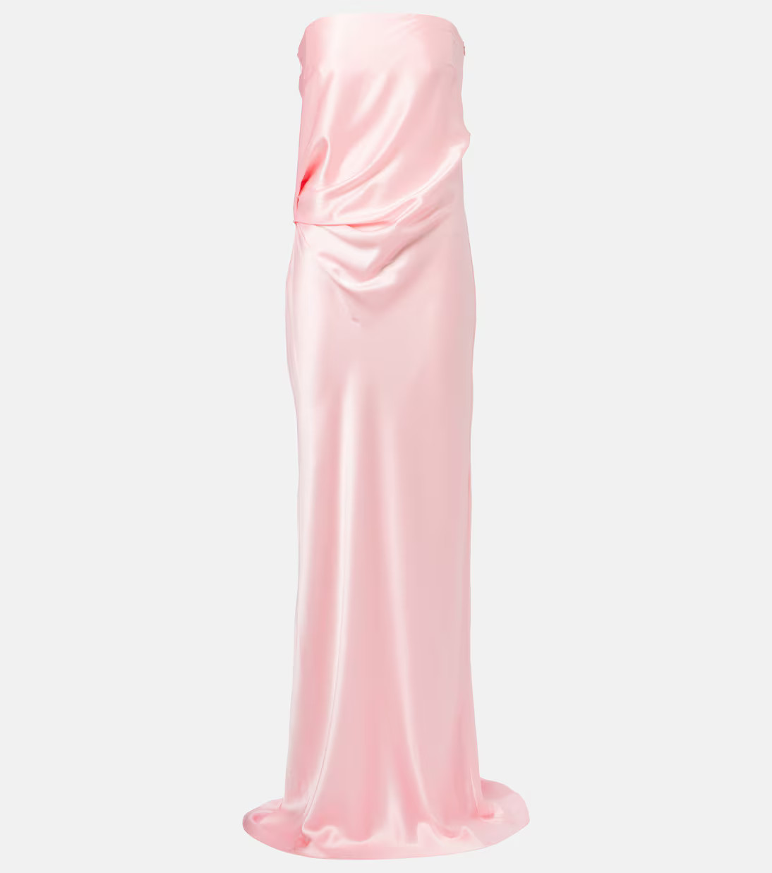 Draped silk gown | Mytheresa (UK)