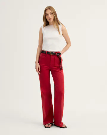 The Emmy Wide-Leg Pant | Madewell