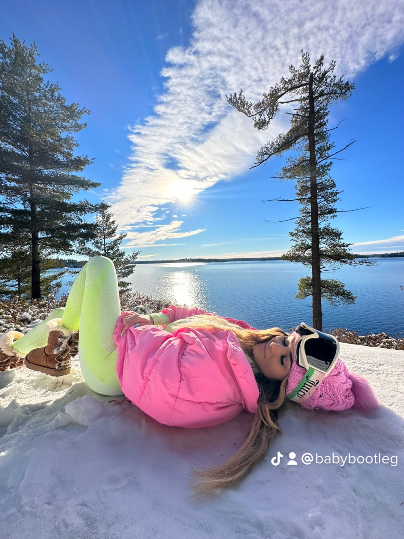 Winter snow bunny outfit with vintage Juicy Couture ski goggles 

#LTKstyletip #LTKSale #LTKSeasonal