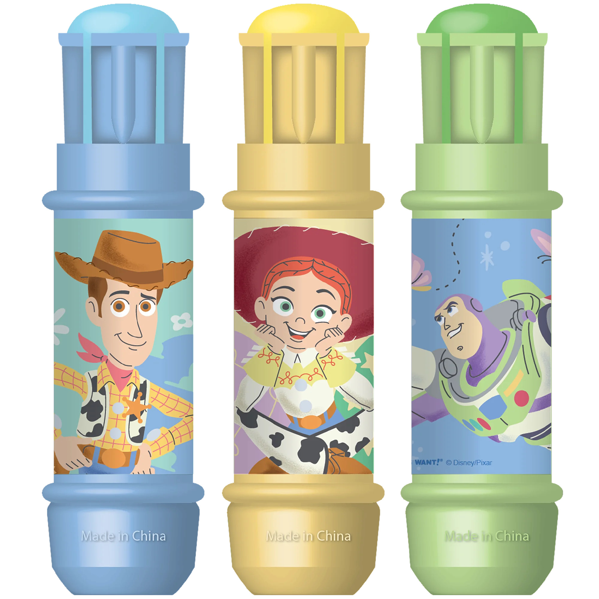Toy Story 3 pack Sidewalk Chalk with Holders, Ages 3+ | Walmart (US)