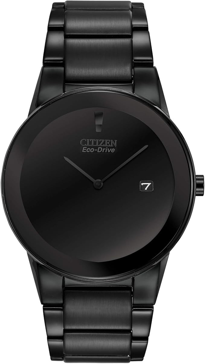 Citizen Men's Eco-Drive Modern Axiom Watch in Black IP Stainless Steel | Amazon (US)