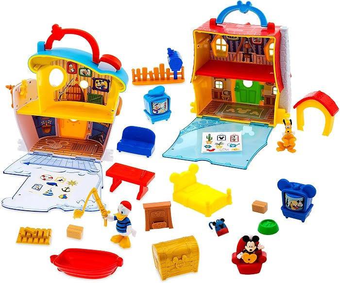 Disney Store Official Mickey Mouse & Donald Duck Playhouse Play Set - Interactive Playhouse Junio... | Amazon (US)
