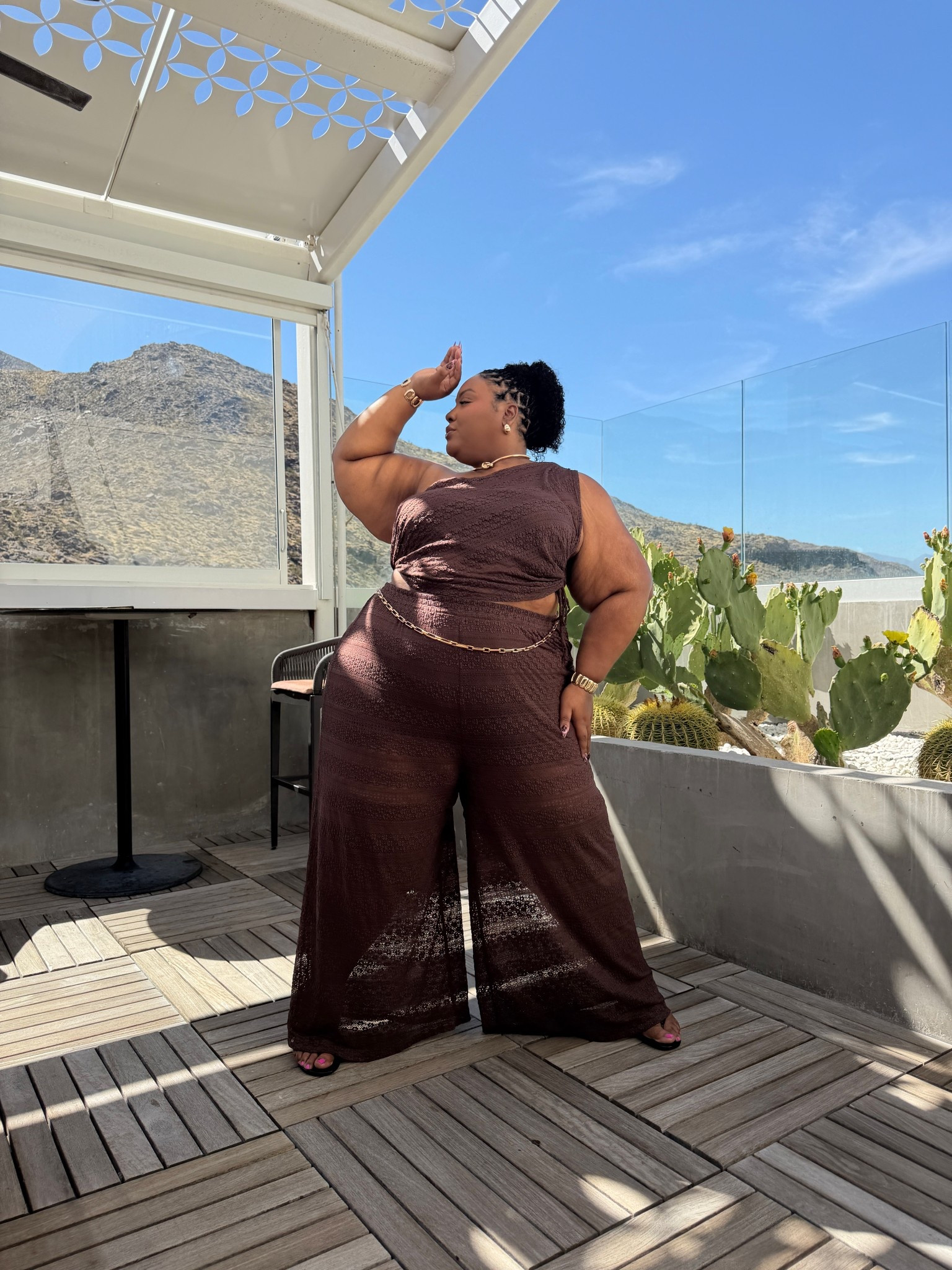 Brown Two Piece Festival Set! 🤎

Top and Bottoms: @Torrid in a size 3
Shoes: Torrid 
Accessories: Nordstrom Rack

#LTKPlusSize #LTKFestival #LTKMidsize