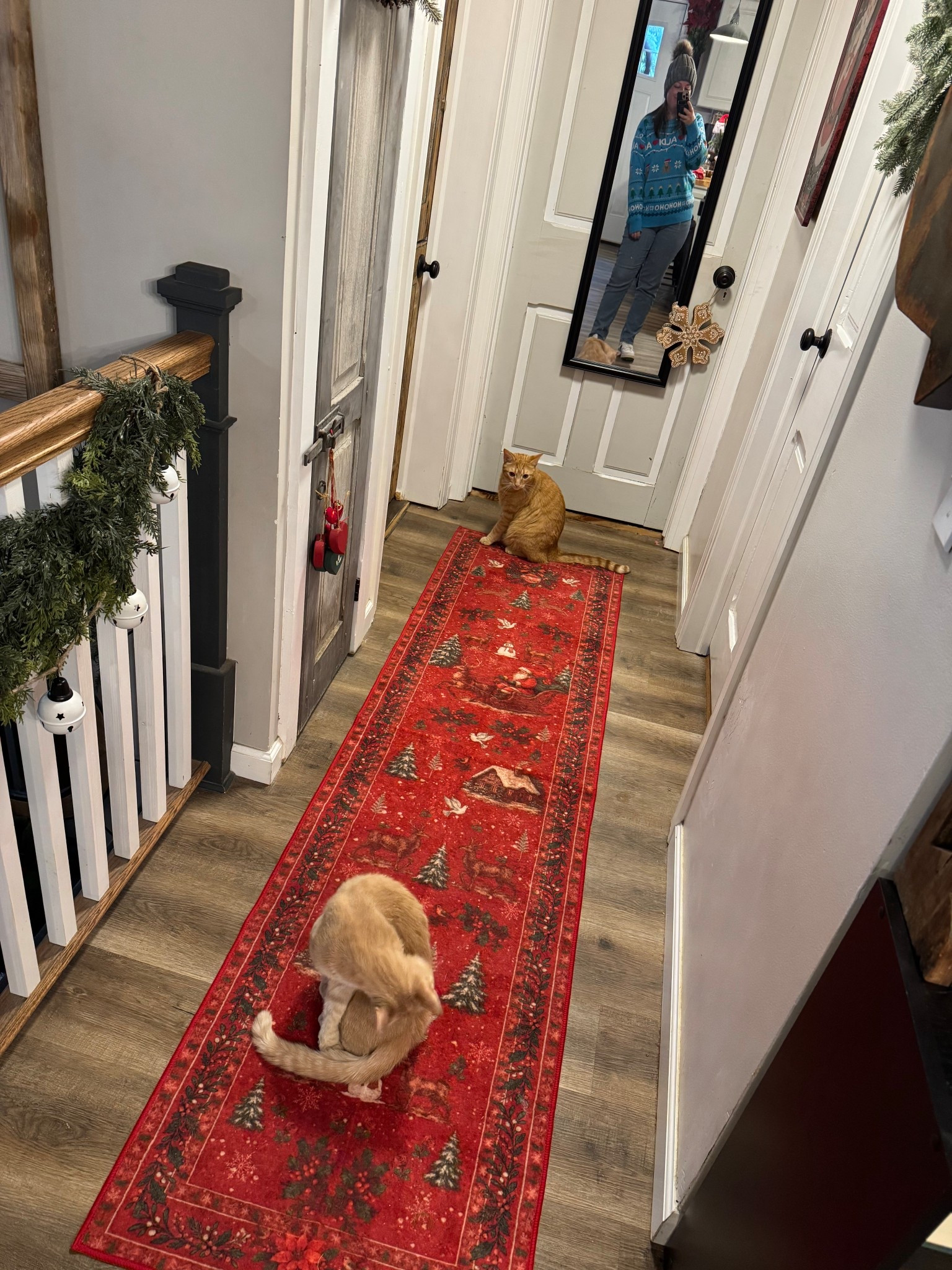 This Christmas rug is the CUTEST ♥️

Very nostalgic. Santa. Reindeer. Red  

#LTKHoliday #LTKSeasonal #LTKHome