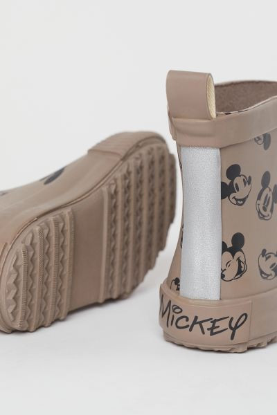 Printed Rubber Boots | H&M (US + CA)