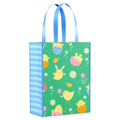 Easter Medium Tote Bag 10", Charming Chicks and Florals | Target