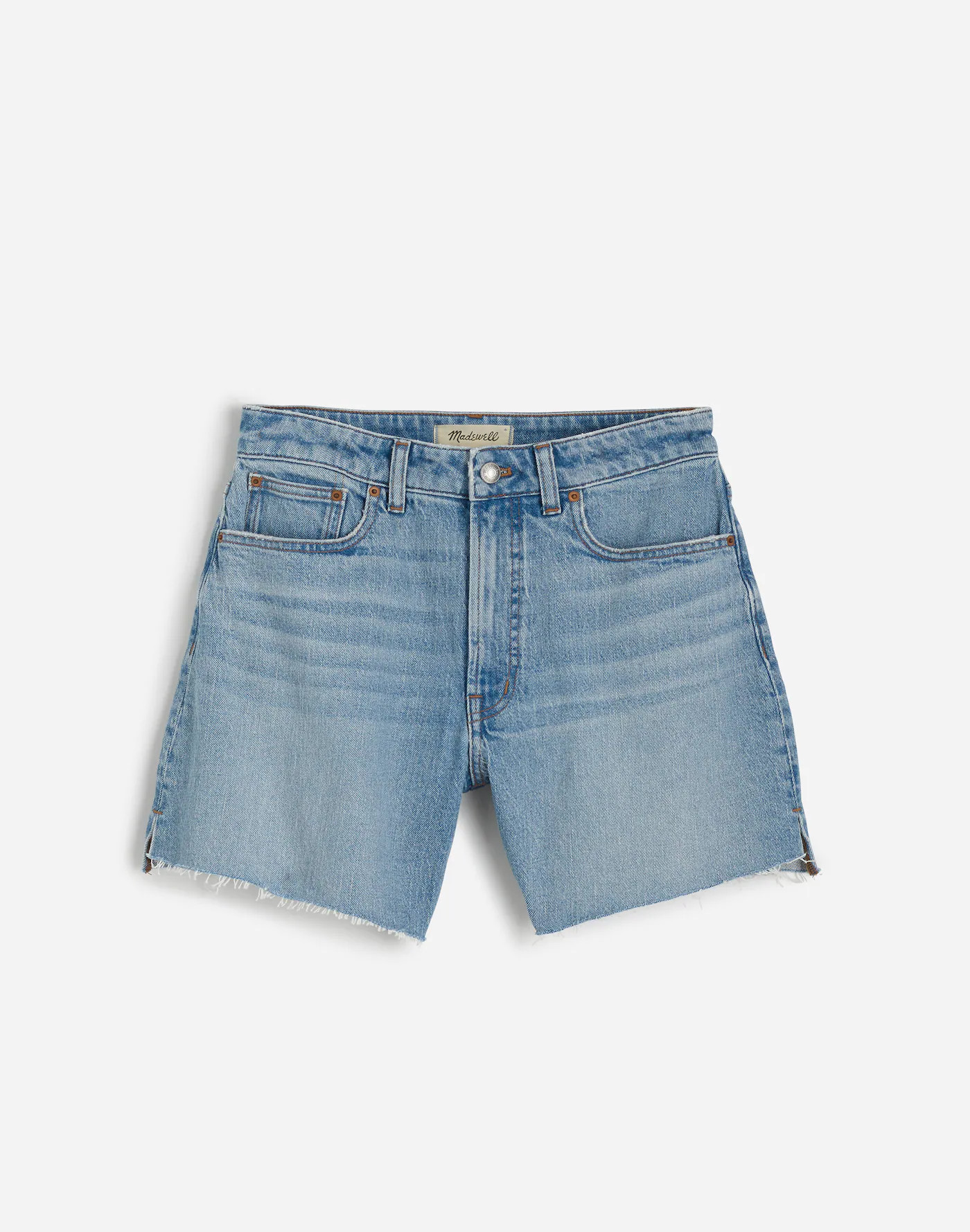 The Curvy Perfect Vintage Mid-Length Jean Short | Madewell