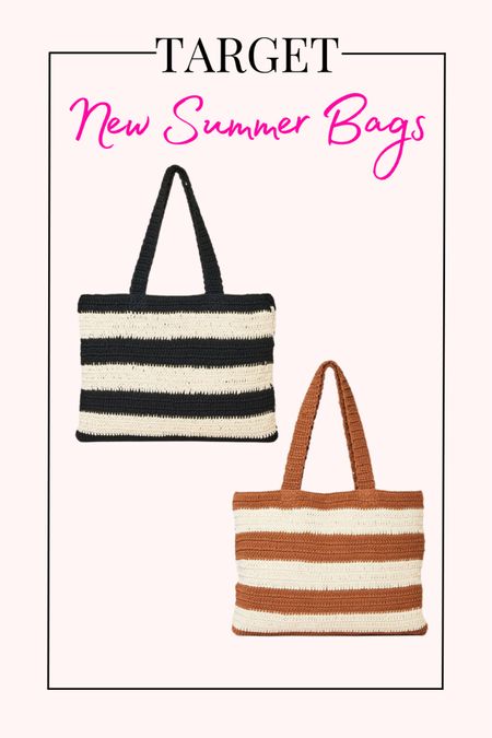 Target new summer tote bag! Straw tote bag 

#LTKItBag #LTKStyleTip #LTKFindsUnder100