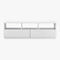 chill white media console | CB2