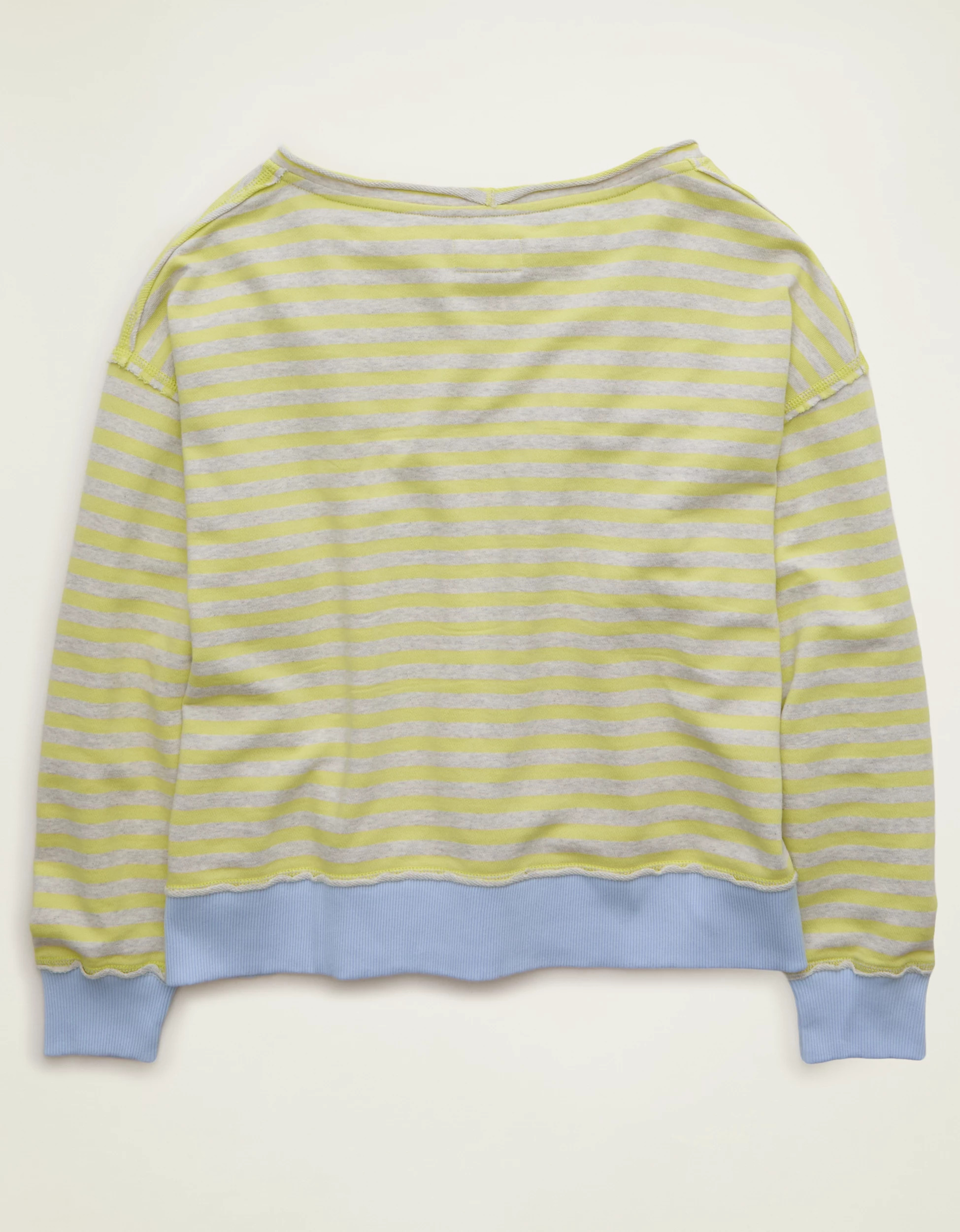 AE On a Roll Off-the-Shoulder Sweatshirt | American Eagle Outfitters (US & CA)