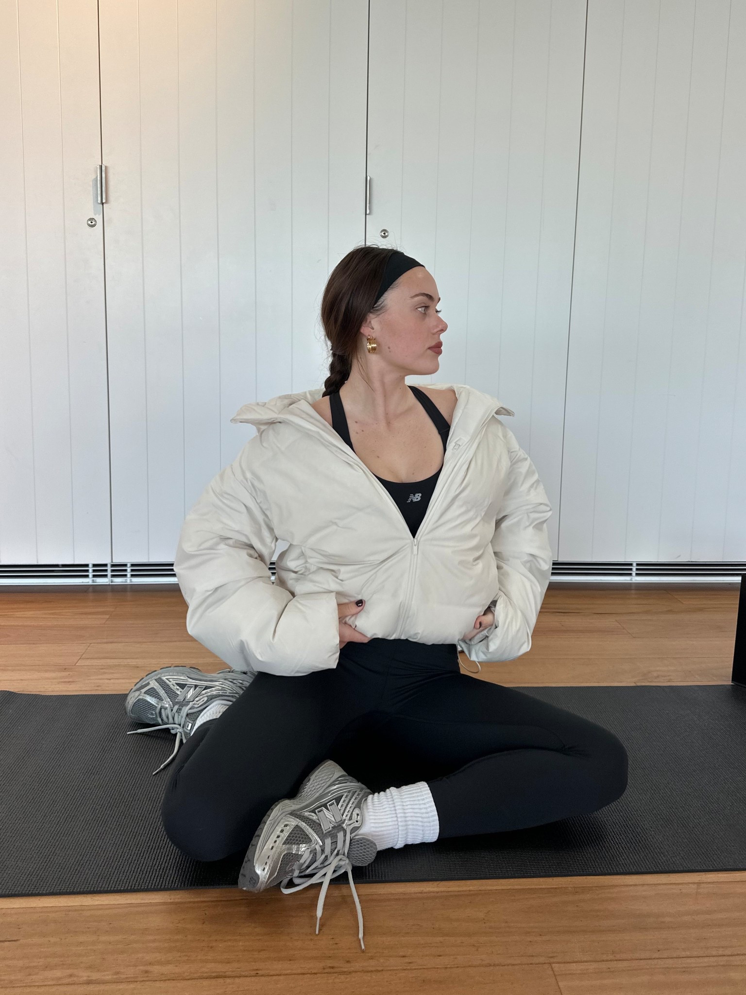 This mornings Pilates class 🧘🏼‍♀️