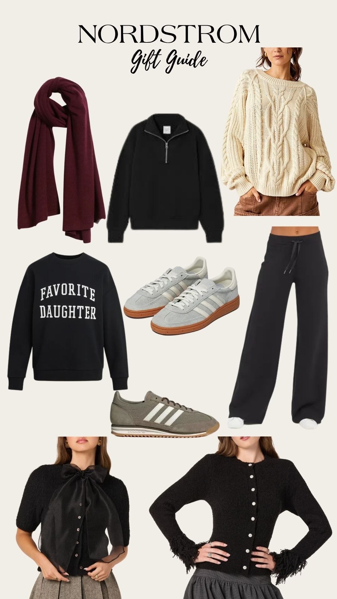 Nordstrom Holiday Guft Guide!🤍

Holiday Gift Guide - Nordstrom - Sweaters - Shoes - Winter fashion - Style tips

#LTKGiftGuide #LTKHoliday #LTKStyleTip