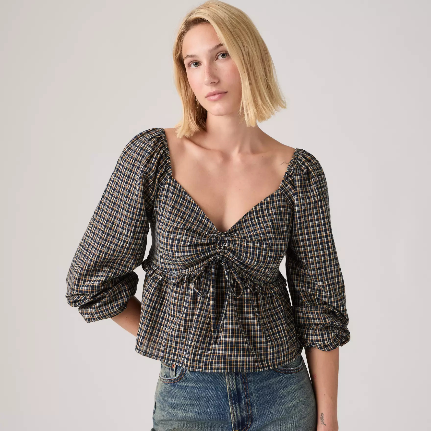Lottie Slim Long-Sleeve Blouse | Levi's US