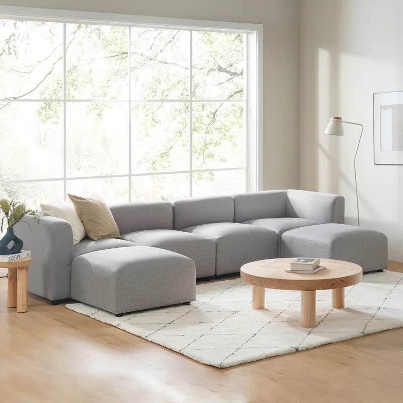 6 - Piece Upholstered Sectional | Wayfair North America