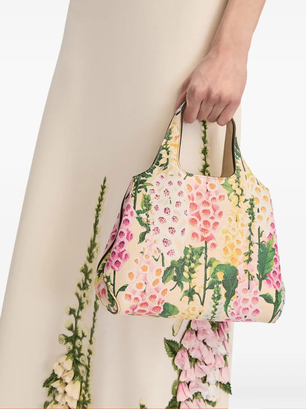 Borsa tote The Mini Topaz a fiori | Farfetch Global