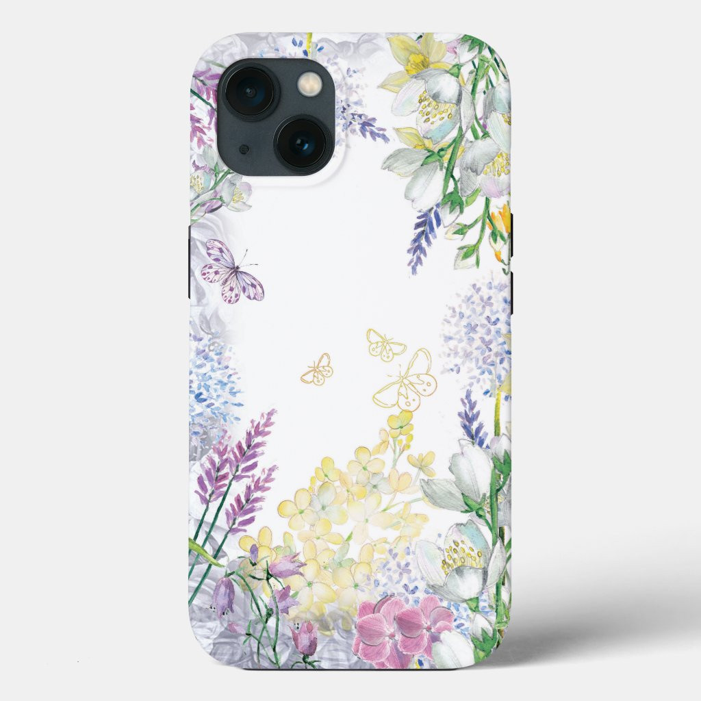 Colorful Watercolor Spring Floral | Zazzle