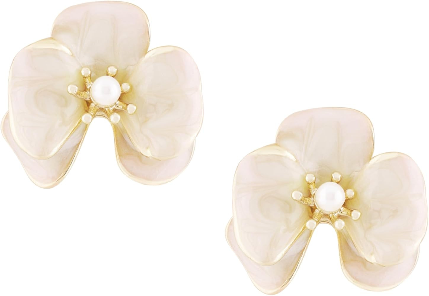 OJERRY Dainty Statement Flower Stud Earrings Jewelry for Women | Amazon (US)