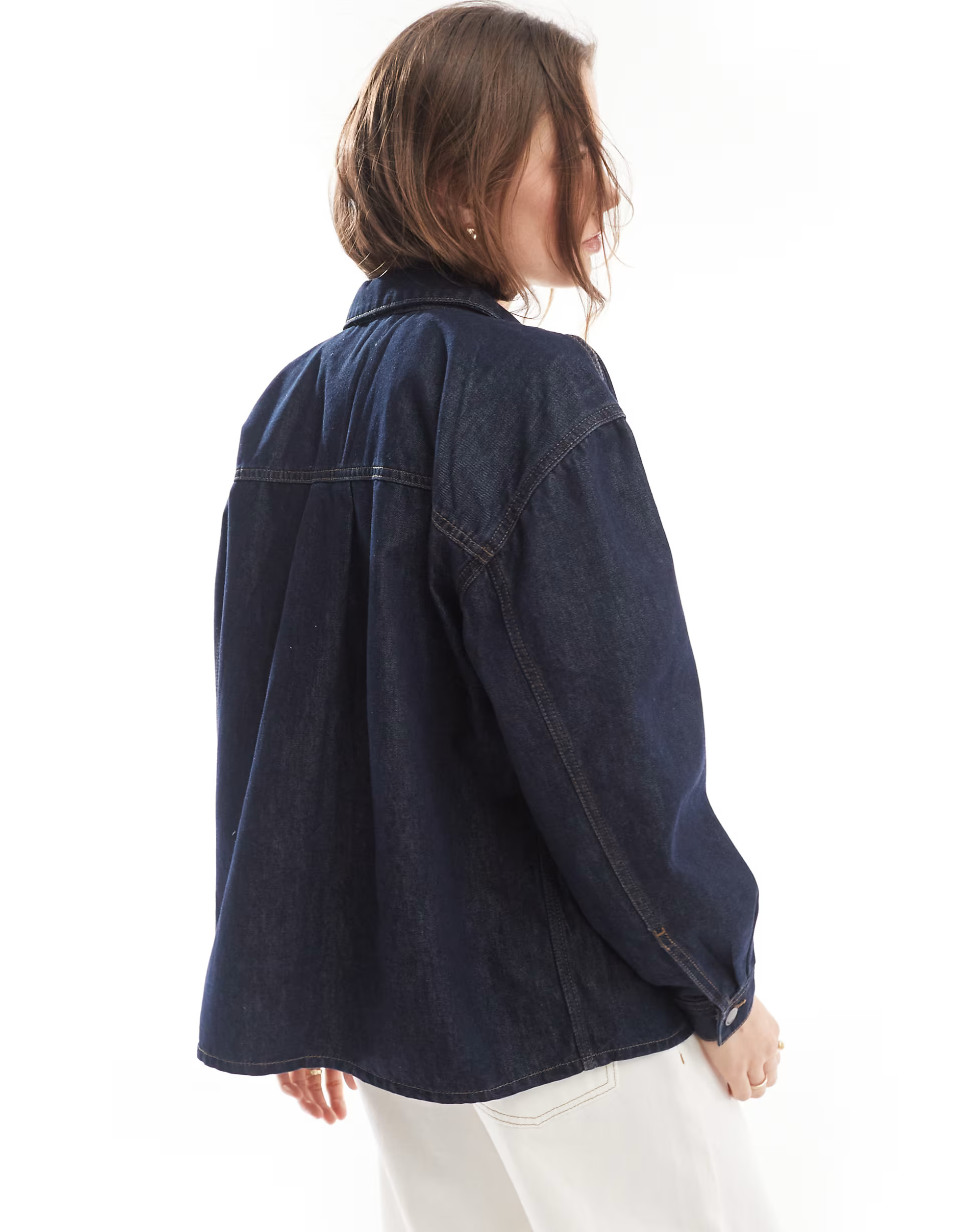 JDY denim jacket in dark wash | ASOS (Global)