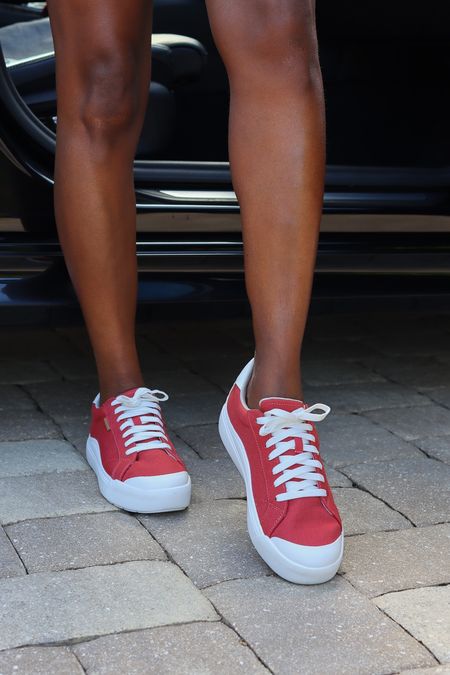 Stylish Sneakers 
My sneakers are made for of water resistant material to help keep your feet dry. Available in other colors. Wearing a size 10. 

Sneakers, Spring Outfit, Vacation Outfit, 

#Ootd #Sneakers #SpringOutfit 

#LTKover40 #LTKshoecrush #LTKSeasonal