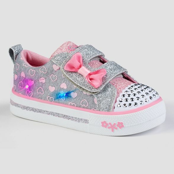 Toddler Girls' S Sport By Skechers Emmeline Sneakers - Gray | Target
