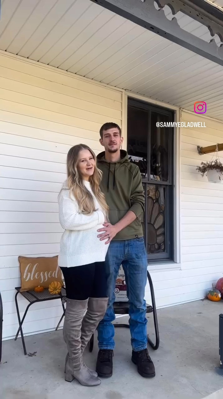 Viral $15 waffle knit sweater is back in stock at Walmart sized up one to a large for maternity now it’s oversized @walmartfashion #walmartfashion 

#LTKHoliday #LTKSeasonal #LTKGiftGuide