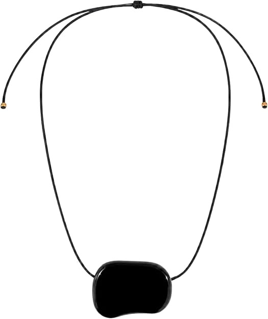 Adjustable Pebble Necklace – Statement & Everyday Wear | Amazon (US)