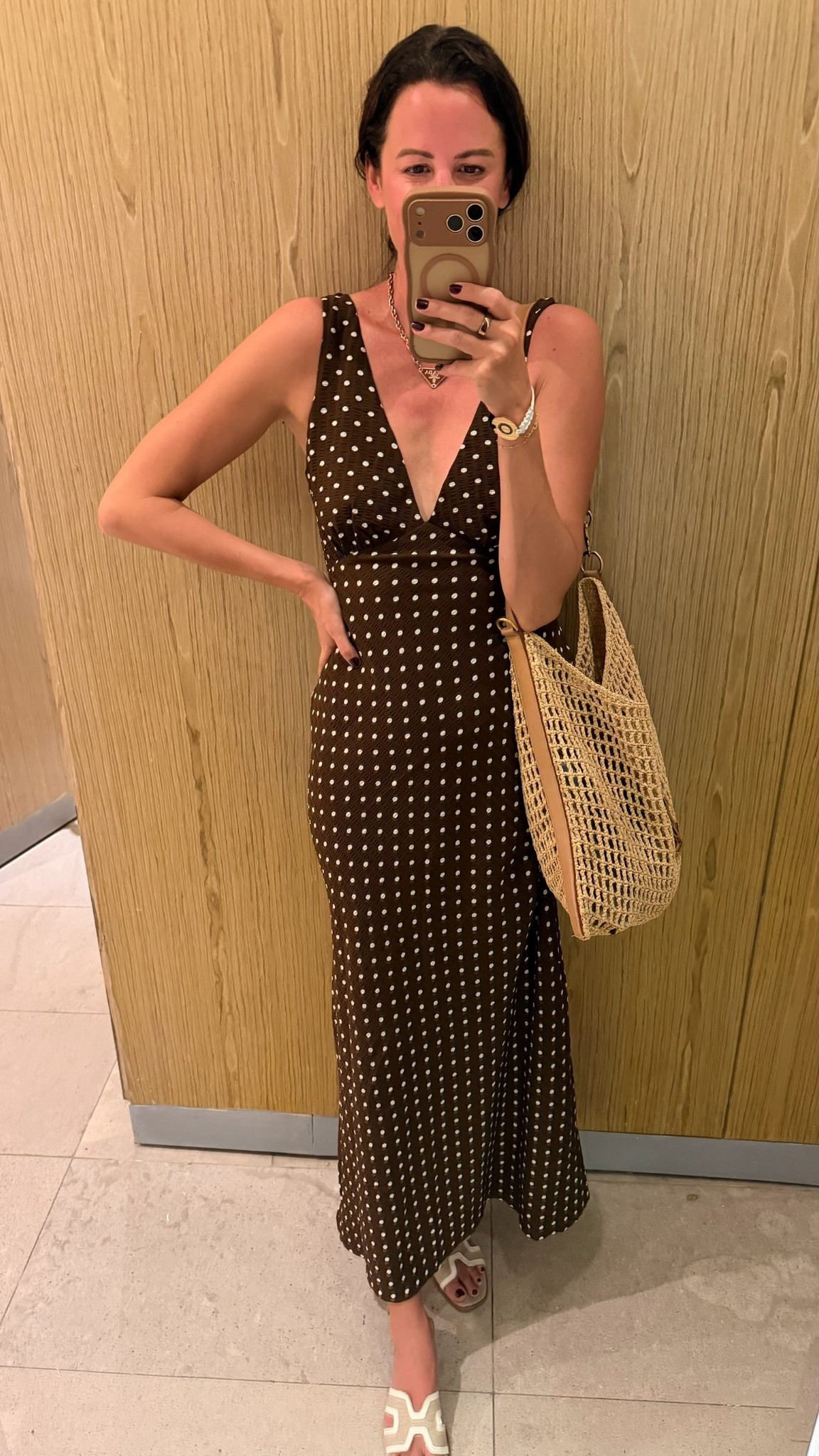 In love with this polka dot dress I wore to dinner on vacation! 

#LTKgrwm #LTKFindsUnder100 #LTKootd