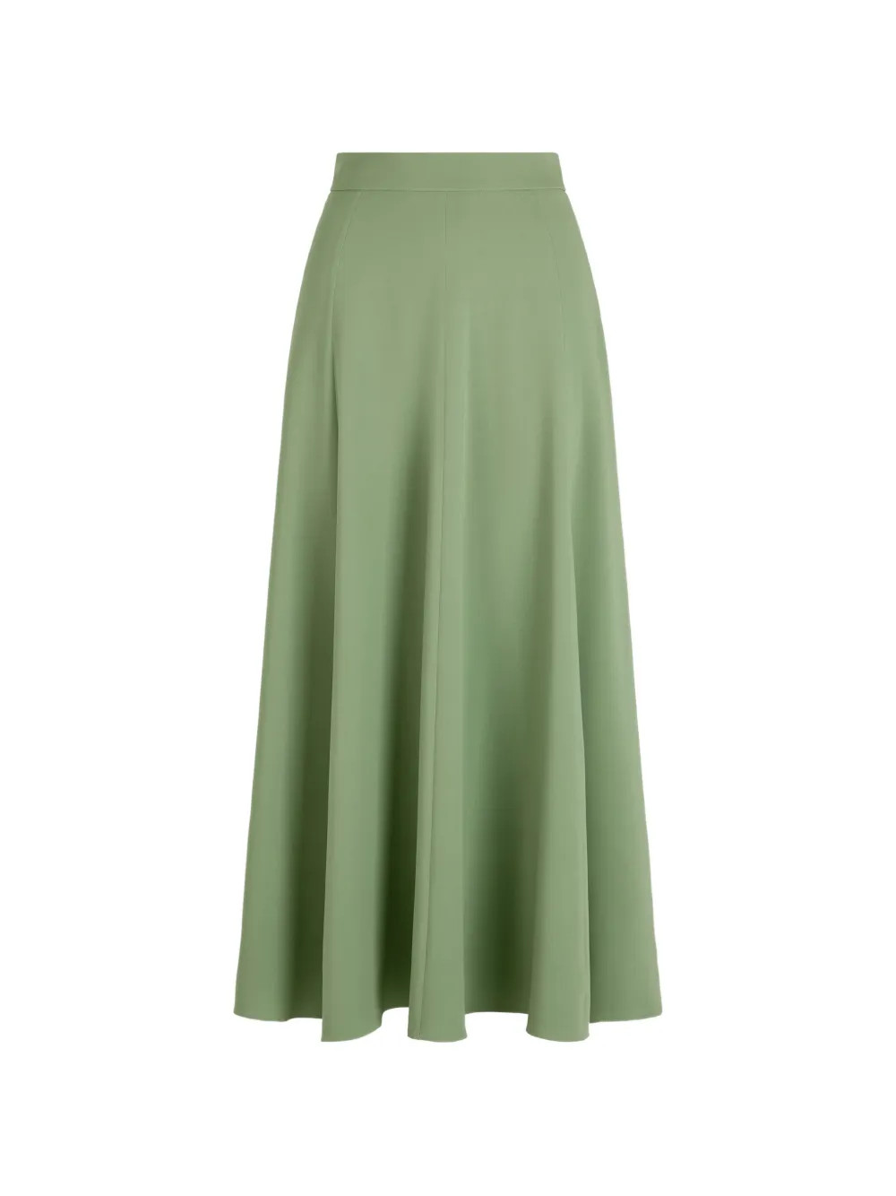 Oscar De La Renta Gonna Lunga Georgette Svasata | Verde | FARFETCH IT | Farfetch Global